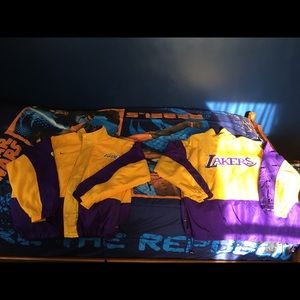 90’s Lakers  nIke windbreakers